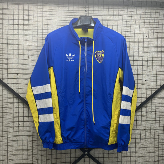 Boca Juniors Retro Windbreaker