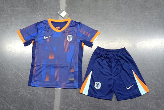 Netherlands 2024 EURO Away - Kids