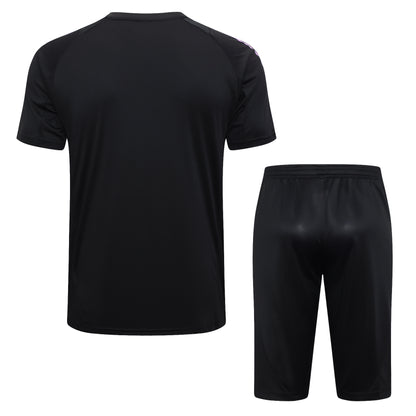 Germany Training Kit (3/4 Pants) - Black/Violet