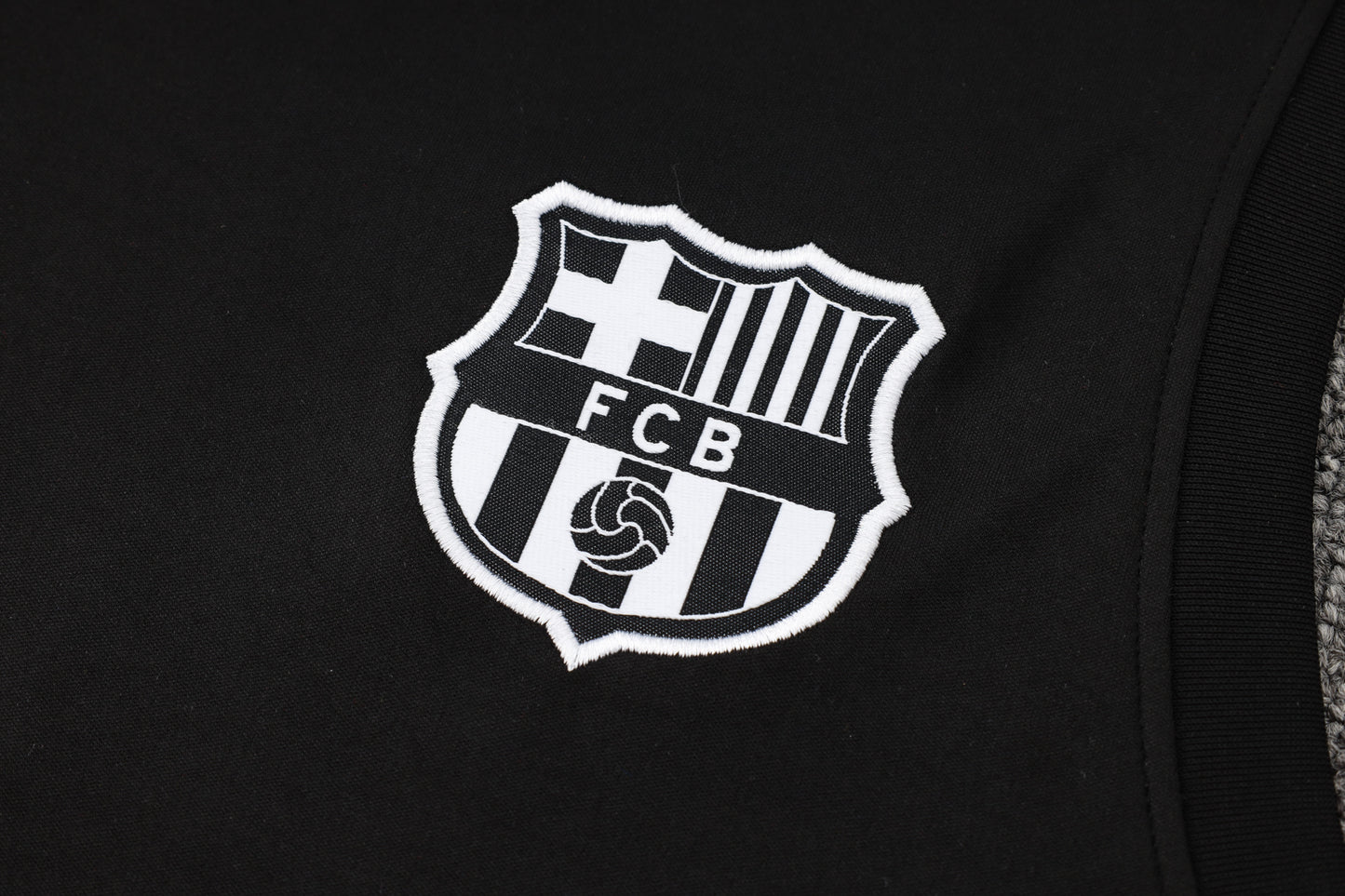 Barcelona Sleeveless Training Kit - Black