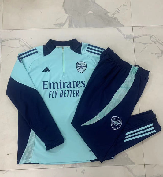 Arsenal 1/4 Zip Tracksuit Third