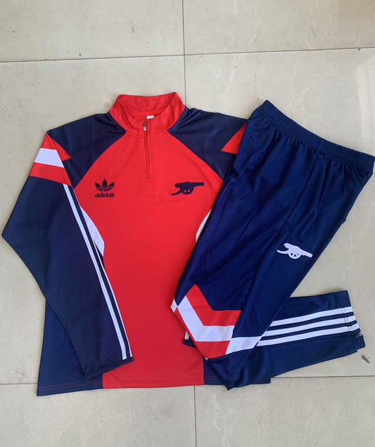 Arsenal 1/4 Zip Retro Tracksuit