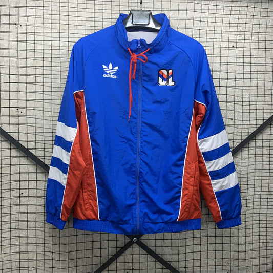 Olympique Lyon Retro Windbreaker