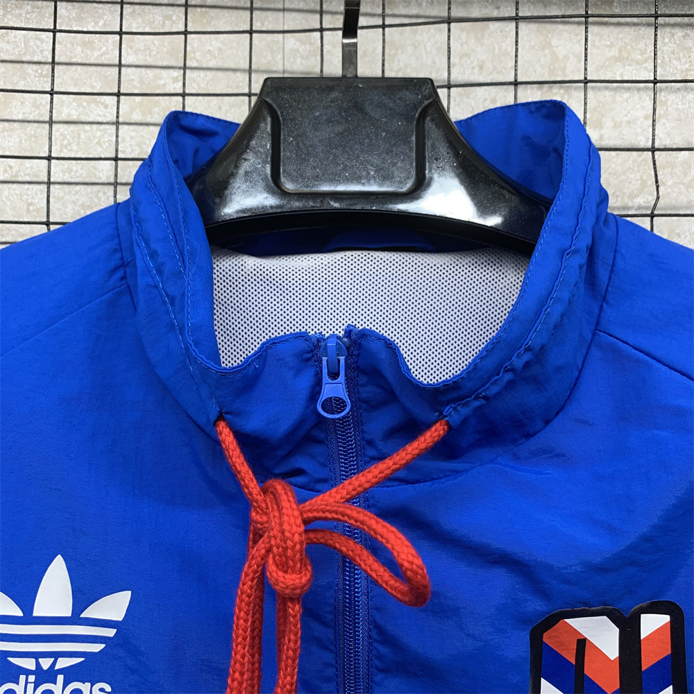 Olympique Lyon Retro Windbreaker