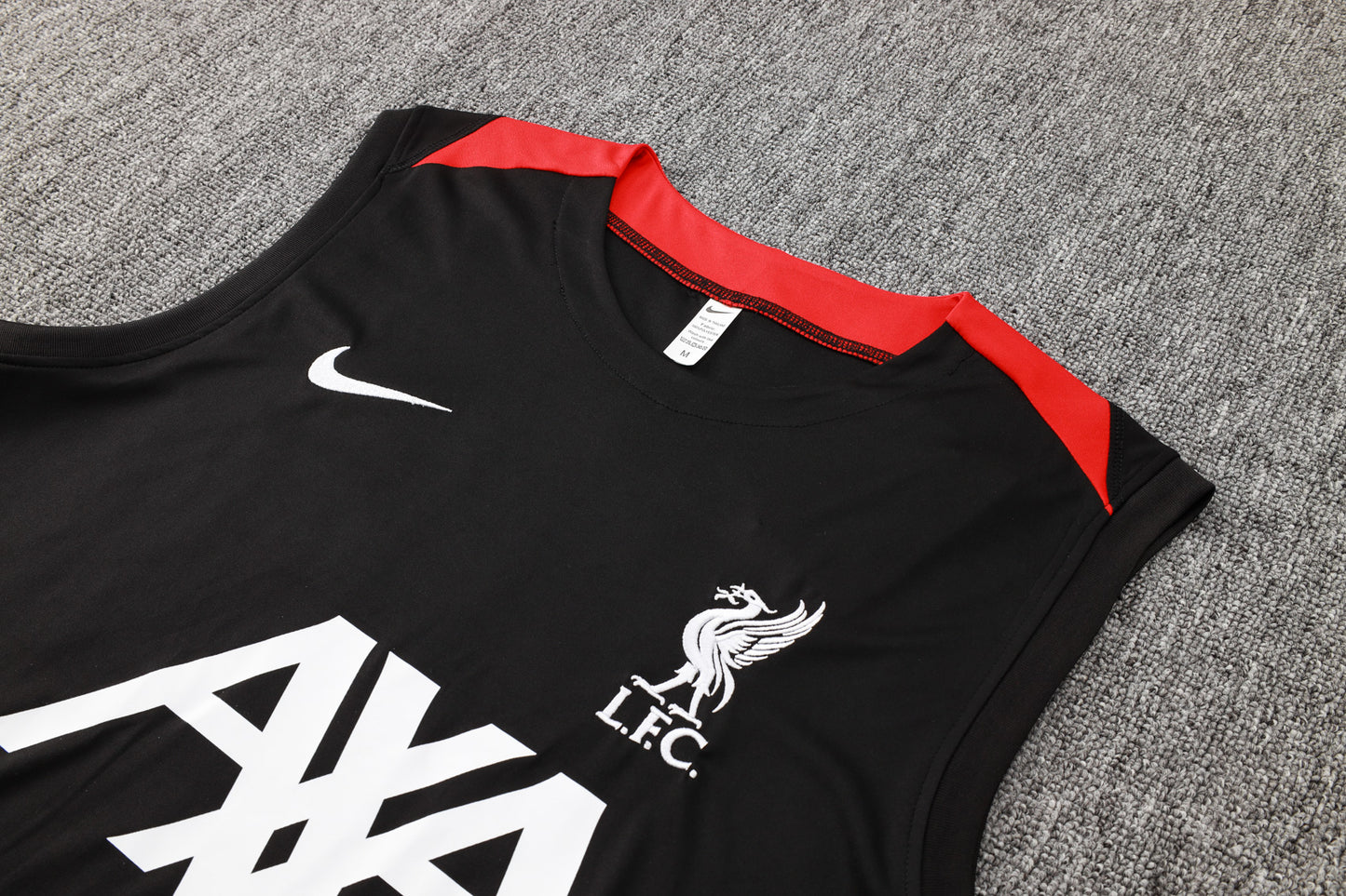 Liverpool Sleeveless Training Kit - Black