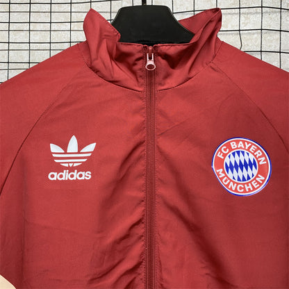 Bayern Munich Retro Windbreaker