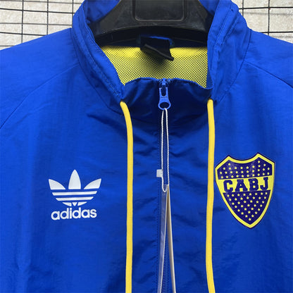 Boca Juniors Retro Windbreaker