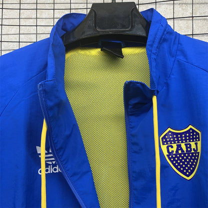 Boca Juniors Retro Windbreaker