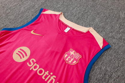 Barcelona Sleeveless Training Kit - Magenta